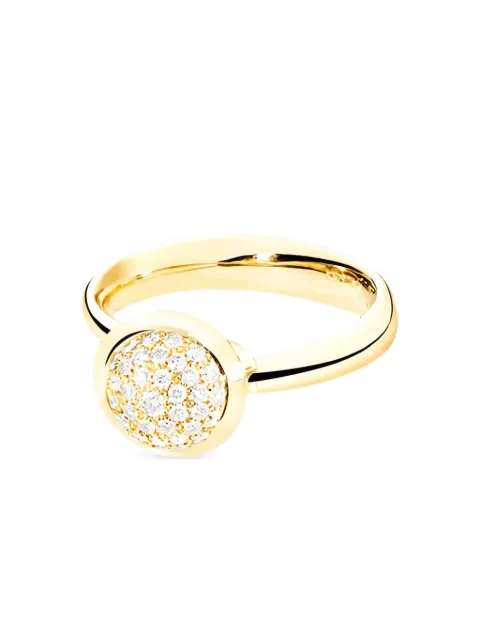 TAMARA COMOLLI 18K yellow gold Bouton diamond ring