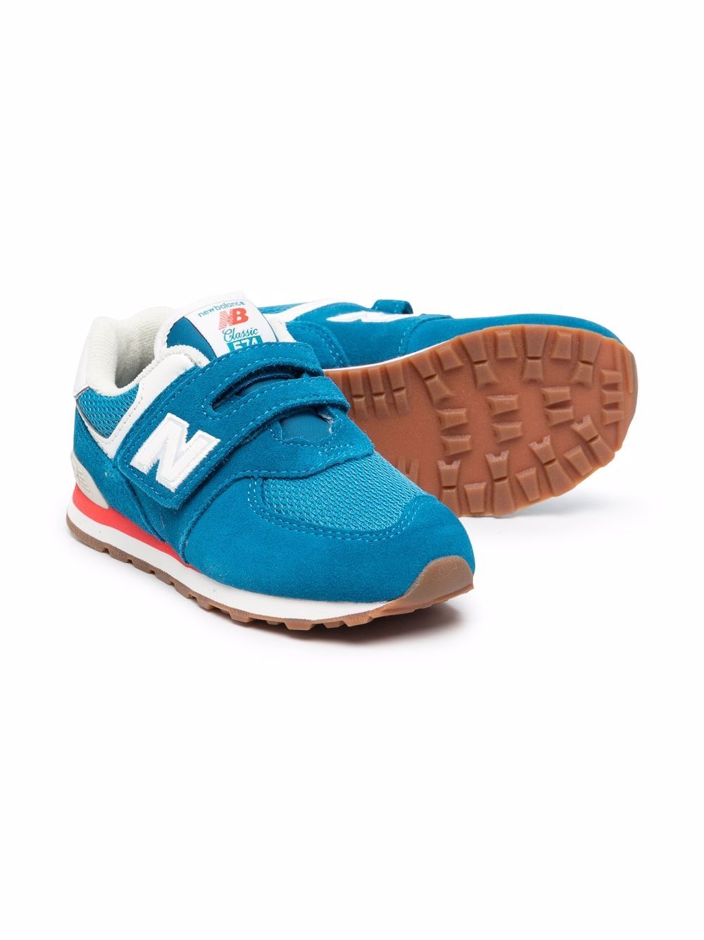 фото New balance kids кроссовки с нашивкой-логотипом