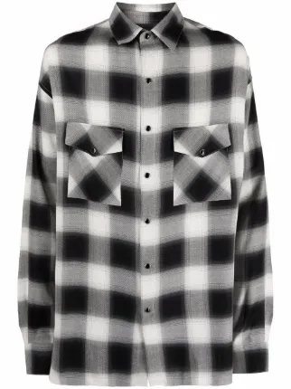 IRO long-sleeved Checked Shirt - Farfetch