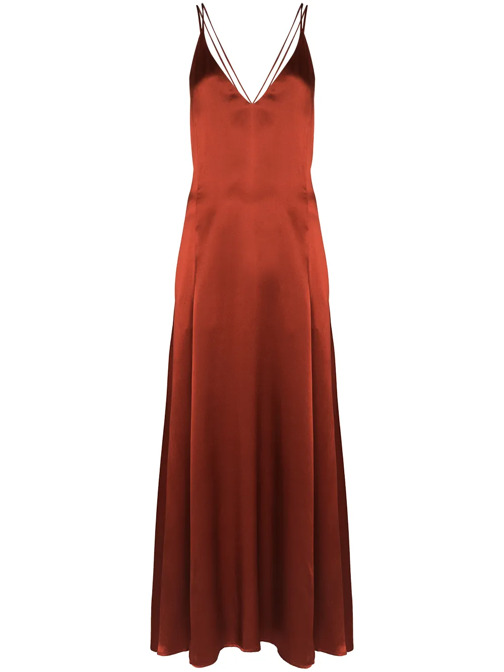 Sleeping with Jacques шелковая ночная рубашка Freudian