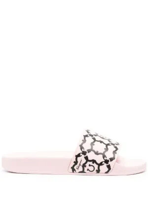 elastic strap slippers