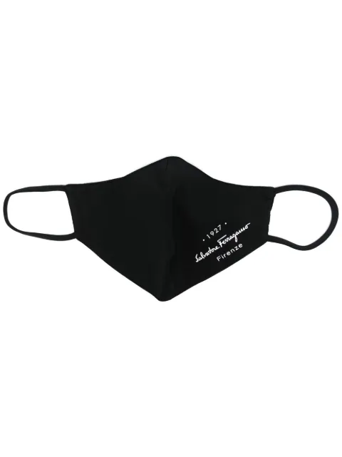 Ferragamo logo-print face mask