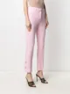 Versace button-embellished skinny trousers