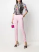 Image 2 of Versace button-embellished skinny trousers