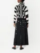 Carolina Herrera polka-dot pleated maxi skirt