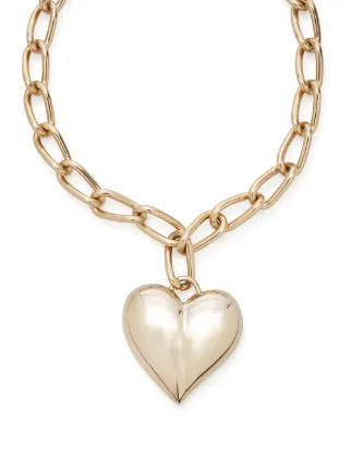 Shop Carolina Herrera oversized heart 