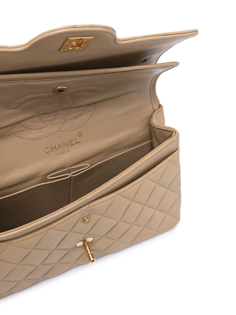 фото Chanel pre-owned сумка на плечо double flap 1990-х годов