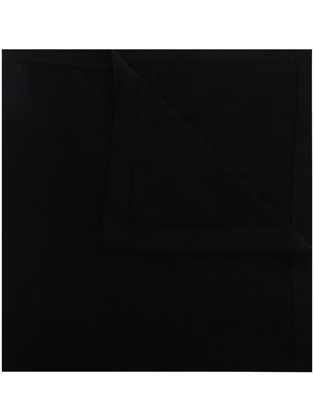 Image 1 of Jil Sander logo patch knitted scarf