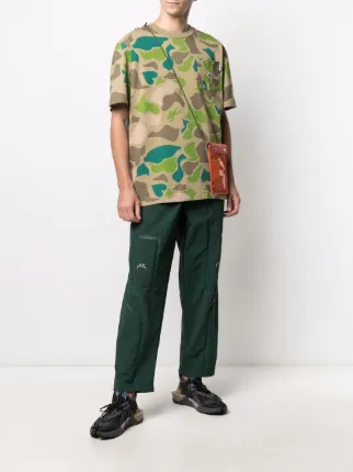 camouflage-print cotton T-shirt展示图