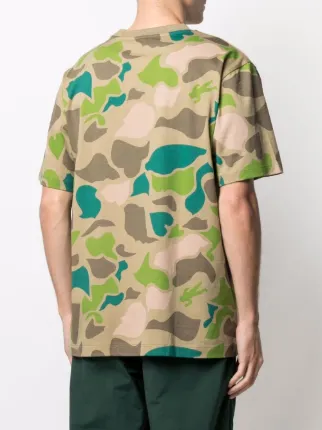 camouflage-print cotton T-shirt展示图