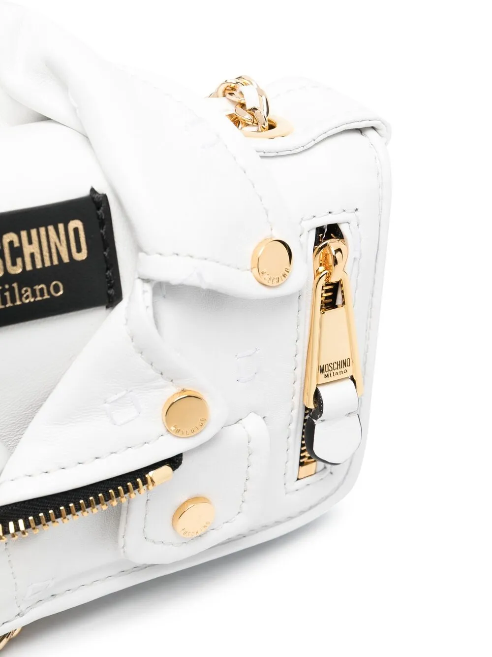 фото Moschino сумка через плечо biker