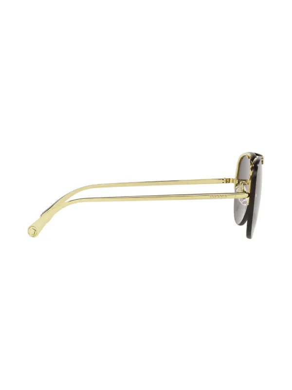 Versace Eyewear Medusa Glam pilot-frame Sunglasses | Gold  display picture 1