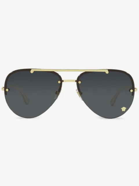 Versace Eyewear Medusa Glam pilot-frame sunglasses
