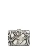Givenchy snake print leather cardholder
