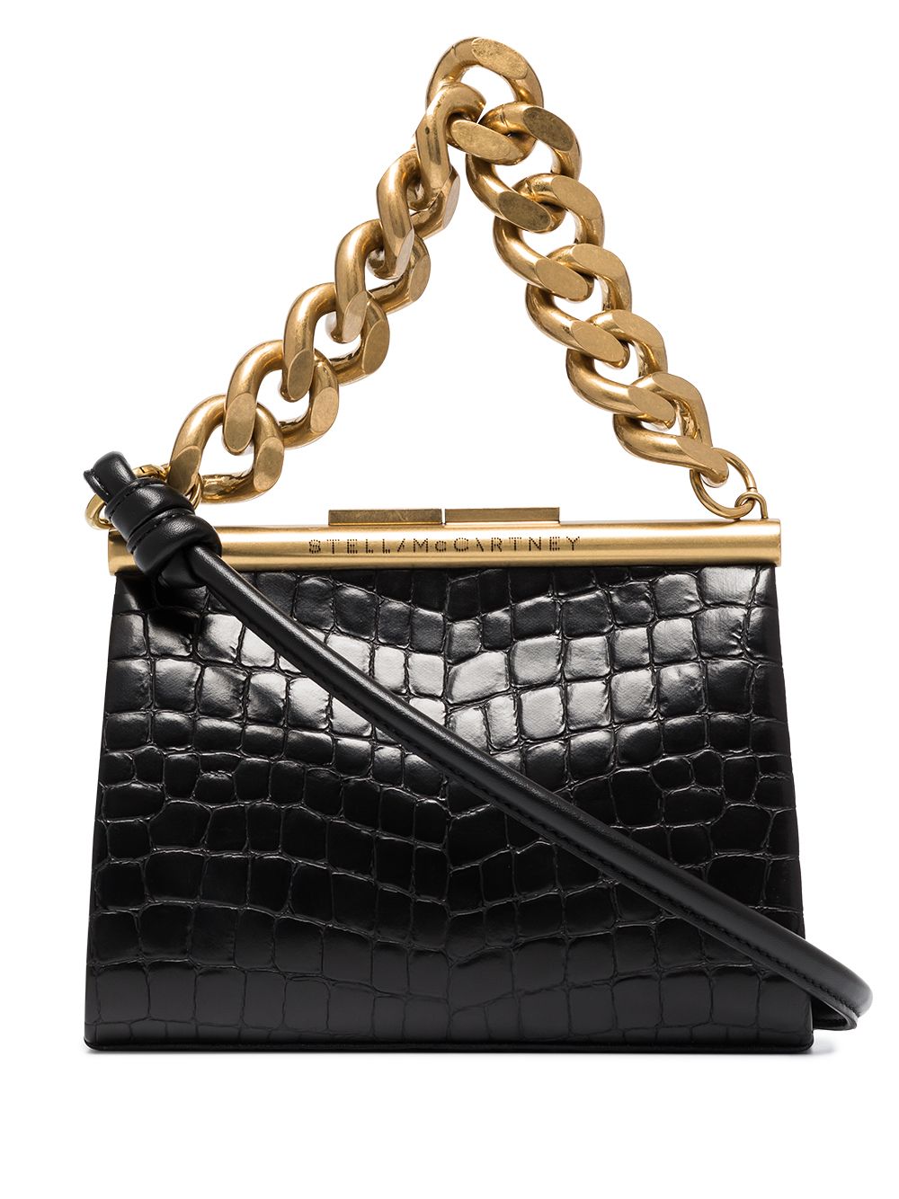 фото Stella mccartney alter embossed shoulder bag