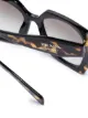Prada Eyewear tortoiseshell oversized sunglasses