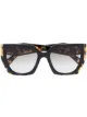Image 1 of Prada Eyewear tortoiseshell oversized sunglasses
