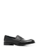 Image 2 of Fratelli Rossetti almond-toe leather loafers