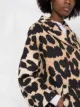 GANNI manteau boutonné à motif léopard