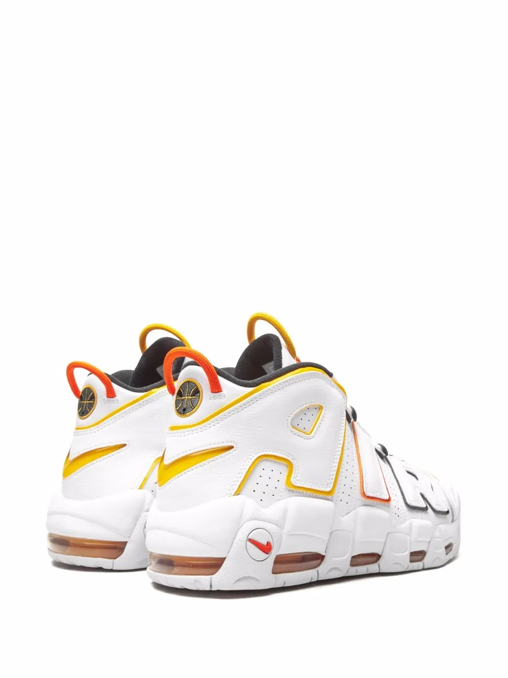 Shop Nike Air More Uptempo "rayguns" Sneakers In Weiss