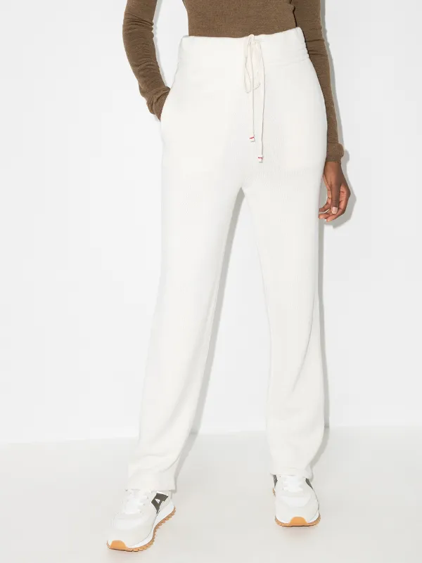 Les Tien knitted cashmere track pants 