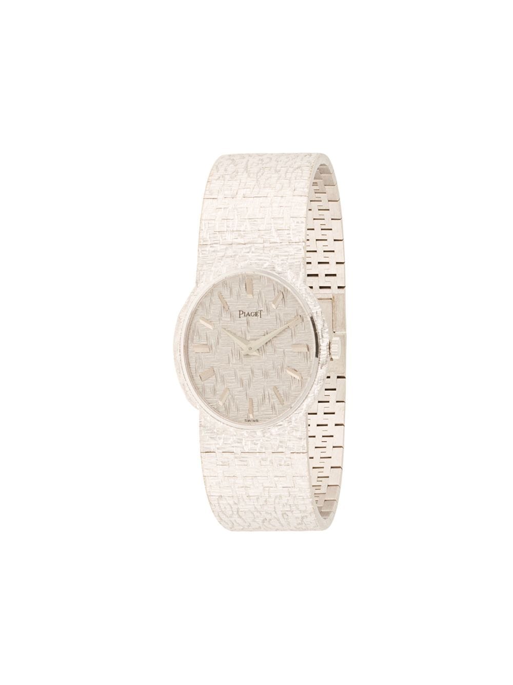Pre-owned Piaget  Mechanical 23mm In Silver
