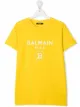 Image 1 of Balmain Kids TEEN logo-print cotton T-Shirt