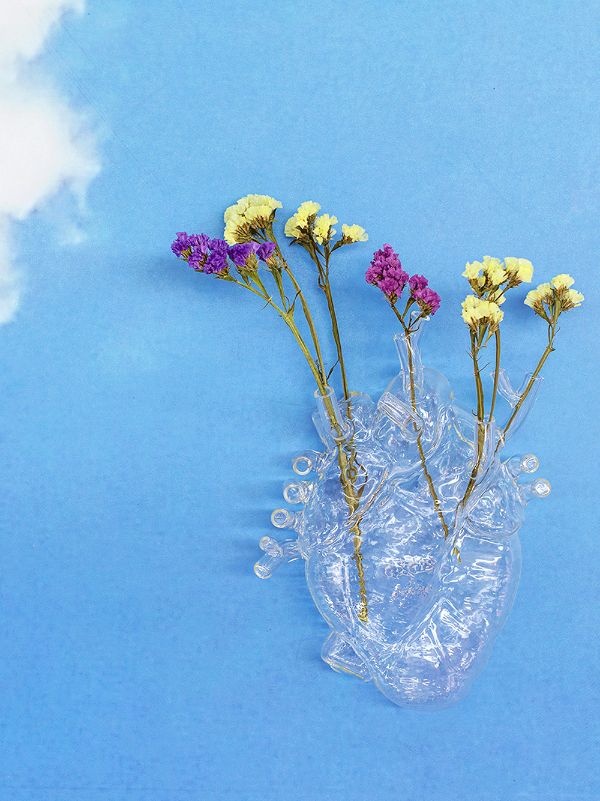 Seletti Love In Bloom heart-shaped Vase - Farfetch