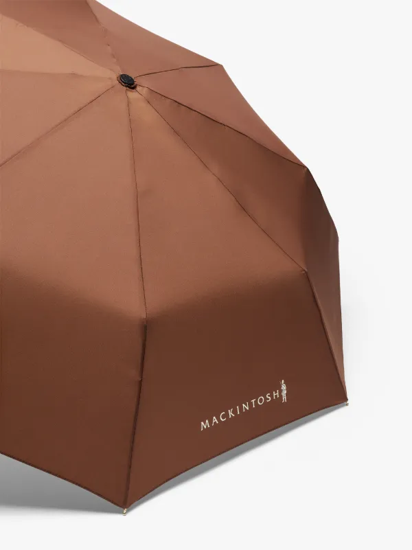 AYR Dark Brown Automatic Telescopic Umbrella | ACC-027