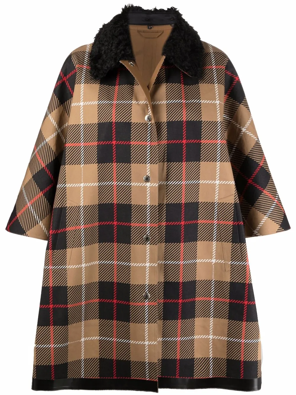 mackintosh check coat