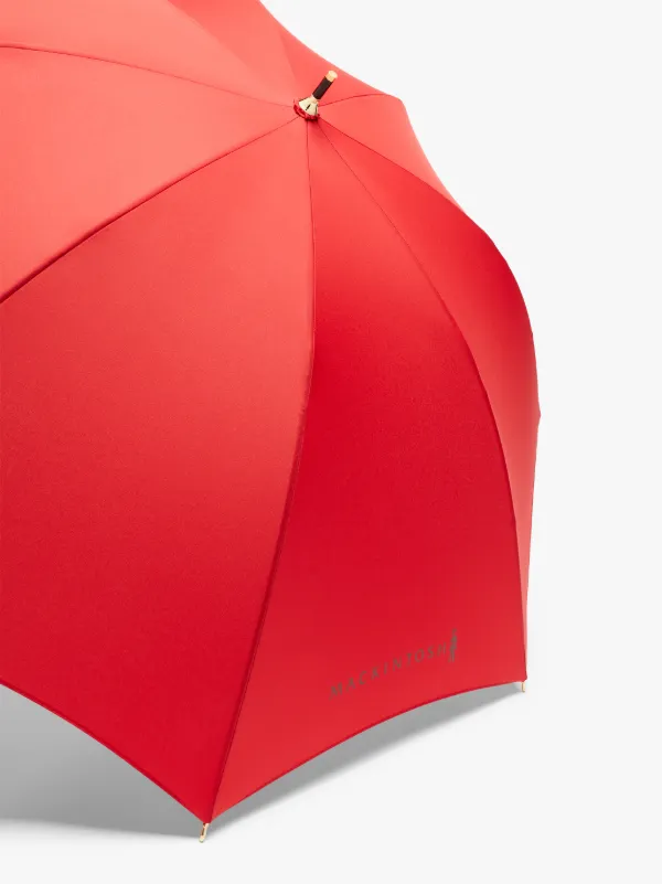 HERIOT Red Whangee Handle Stick Umbrella | ACC-030