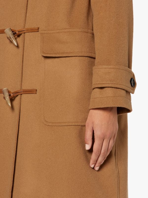 INVERALLAN Beige Wool & Cashmere Duffle Coat | LM-1090BS | Mackintosh