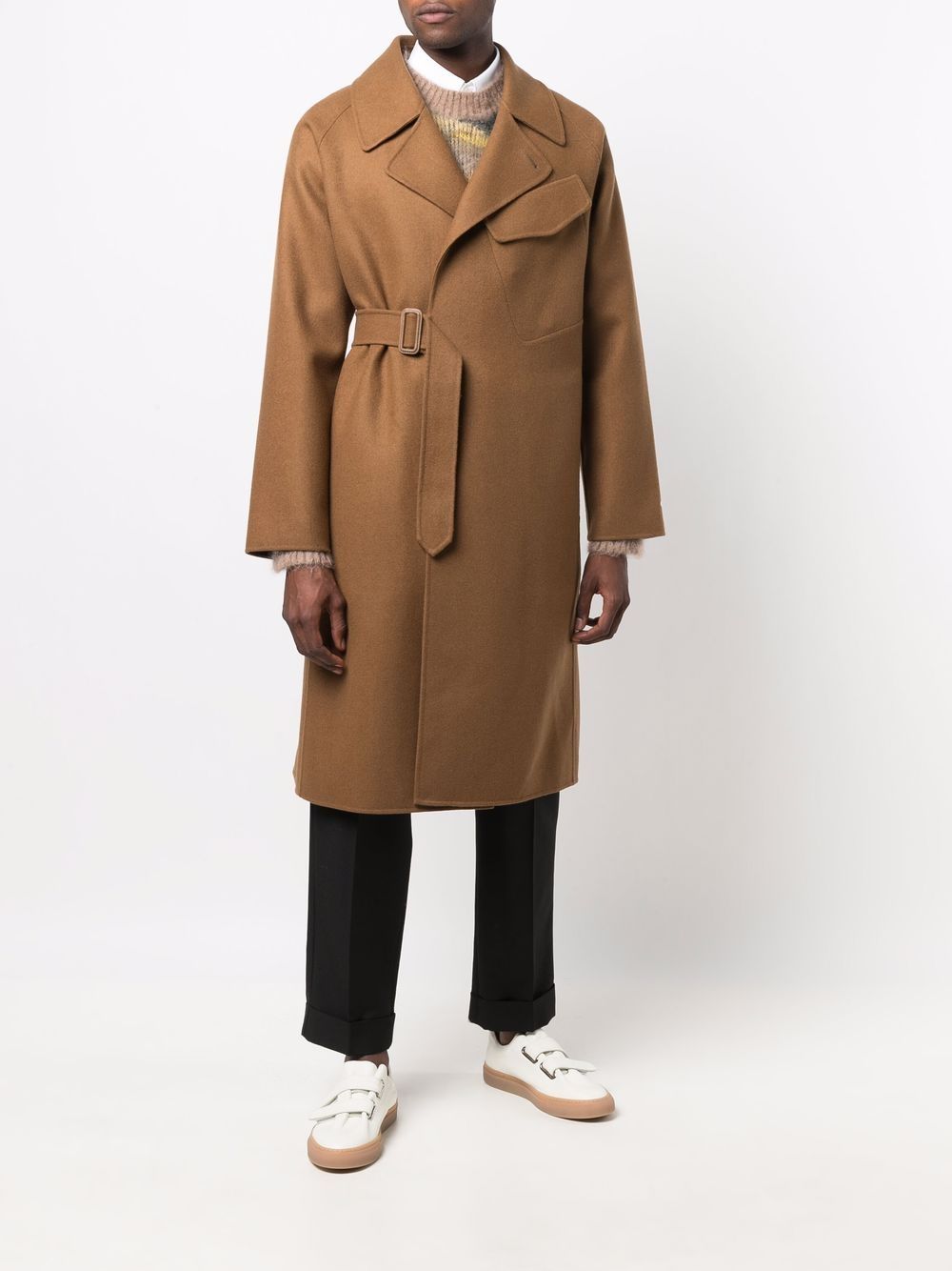 фото Mackintosh пальто laggan с поясом