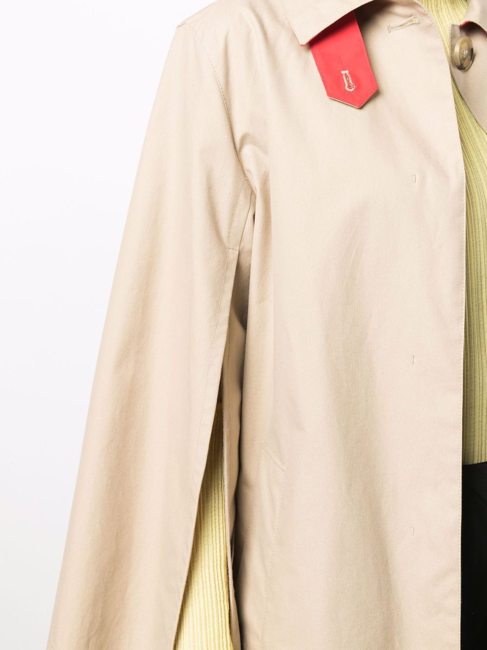 фото Mackintosh однобортное пальто lintmill