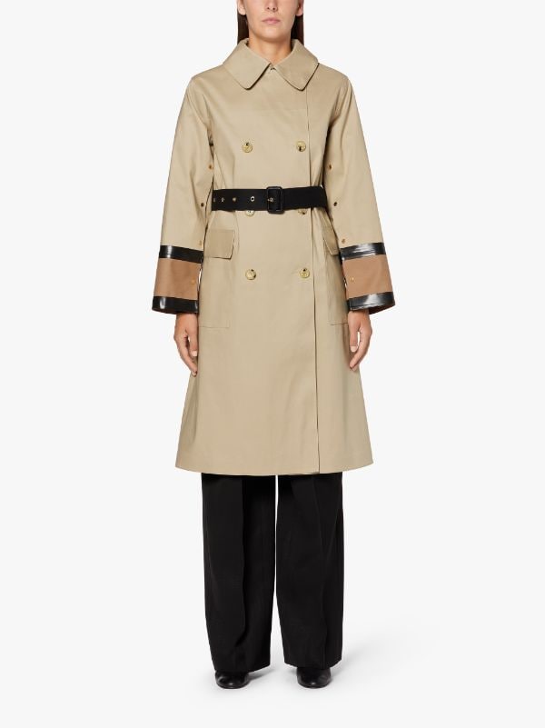 MARNOCH Fawn Bonded Cotton Trench Coat | LR-1036