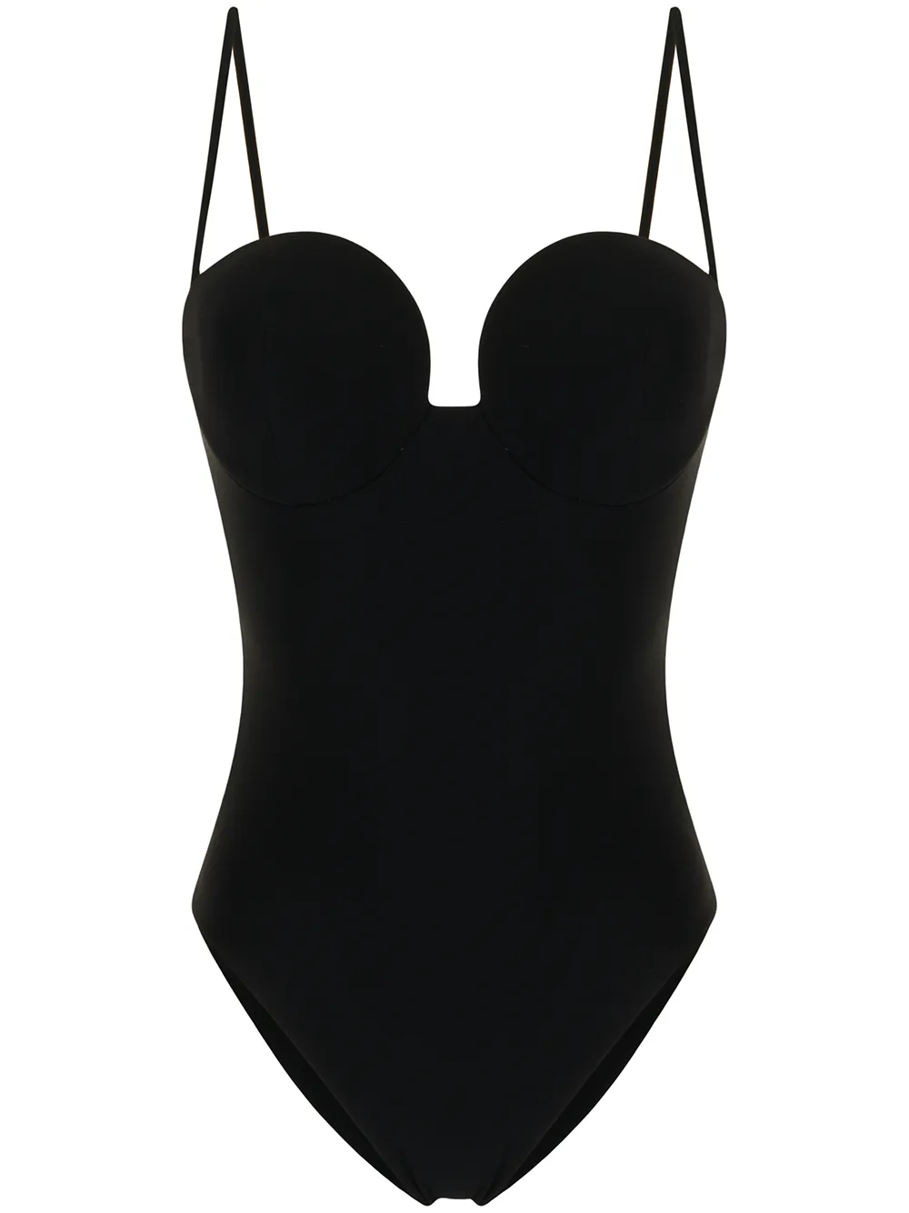 Magda Butrym bustier-neck swimsuit