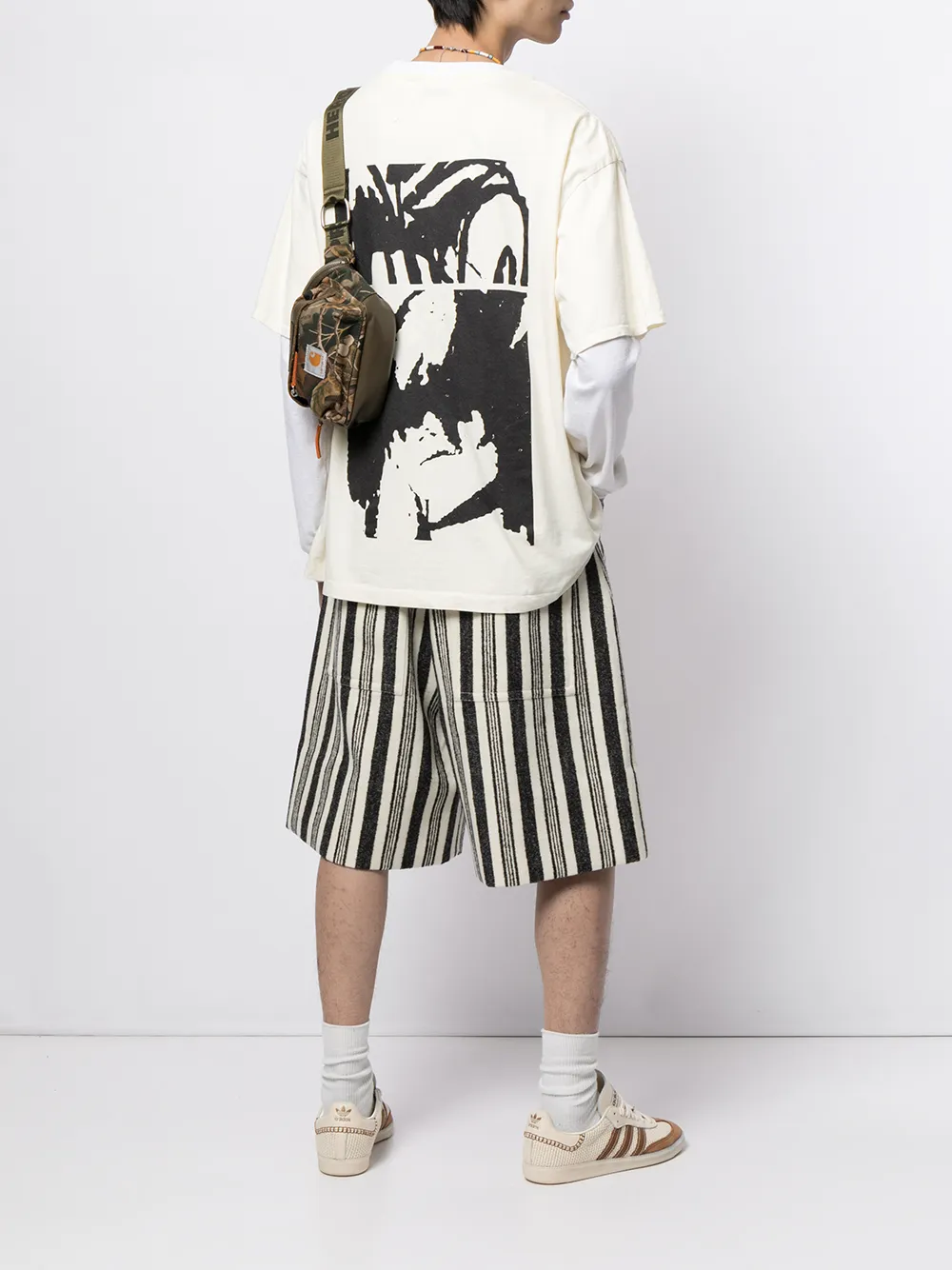 фото Rhude футболка с логотипом