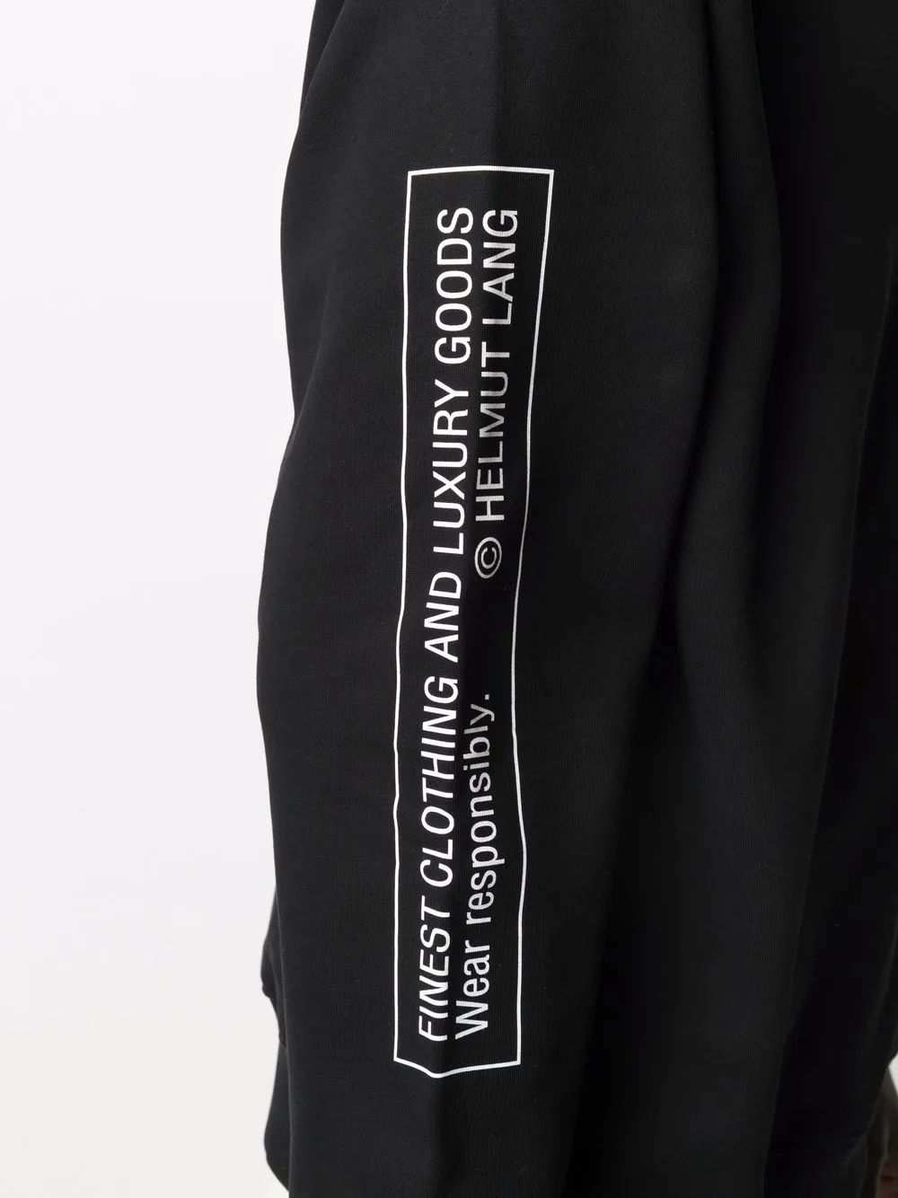 фото Helmut lang толстовка older с принтом