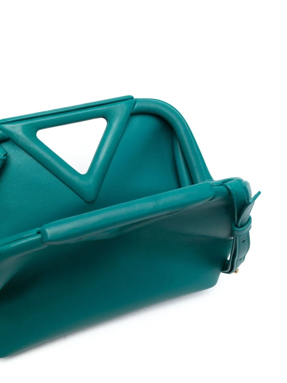 фото Bottega veneta сумка с треугольными верхними ручками