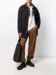 Bild 2 von Stone Island Einreihiger Mantel mit Logo-Patch
