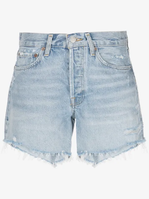 AGOLDE pantalones vaqueros cortos Parker de talle alto