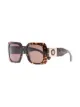 Image 2 of Versace Eyewear tortoiseshell-effect square-neck sunglasses