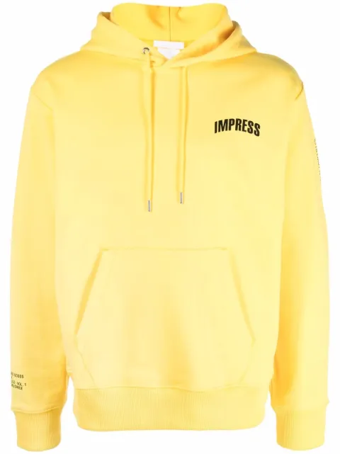 Helmut Lang худи с надписью