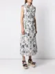 Erdem floral-embroidered Vest-coat dress