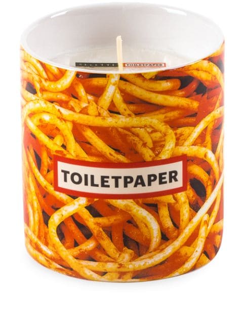 Seletti Spaghetti porcelain candle