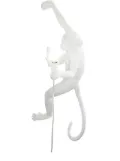 Seletti Monkey hanging lamp - White