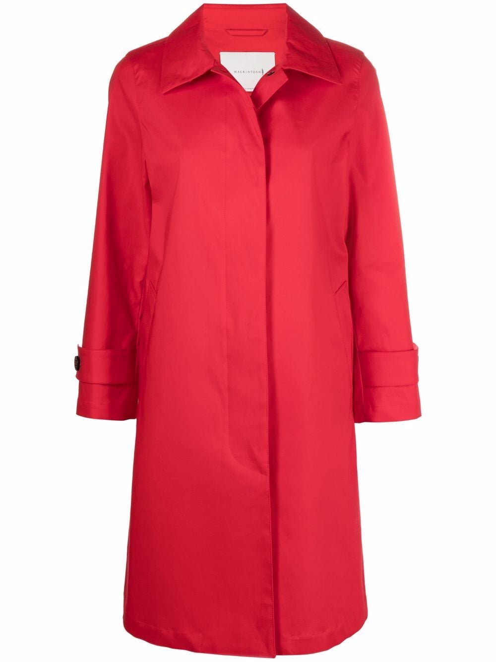 фото Mackintosh однобортное пальто banton raintec