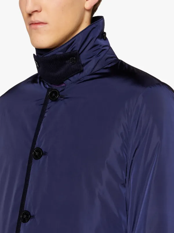 BRUNEL Blue Nylon Paddock Jacket | GMC-104