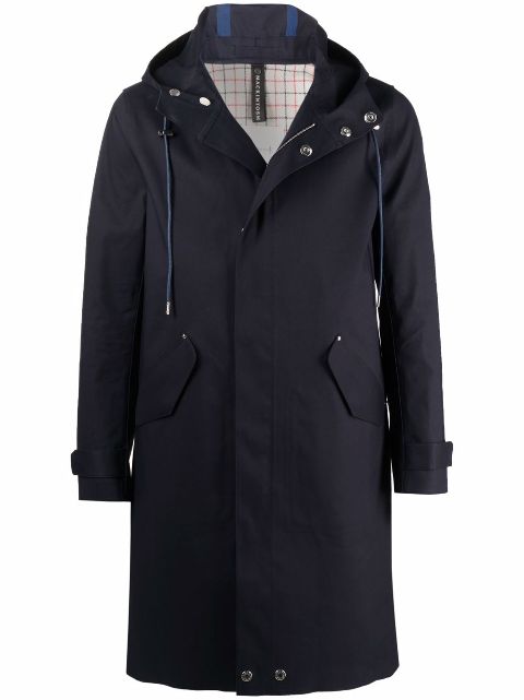 burberry brittany hooded raincoat