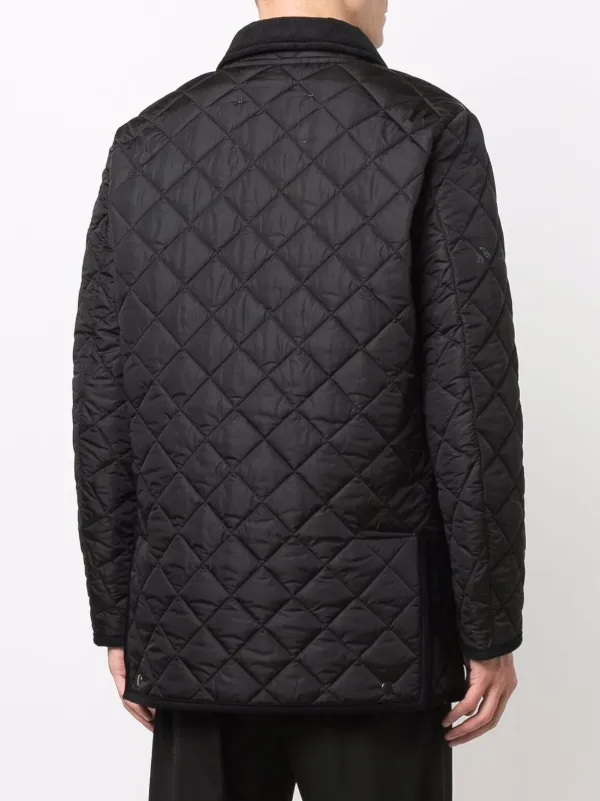 Mackintosh Kingdom Black Nylon Quilted Jacket Gqc-109